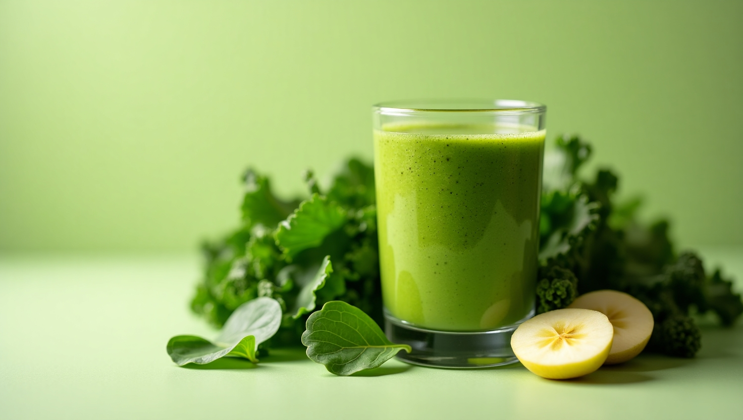 kale and spinach smoothie