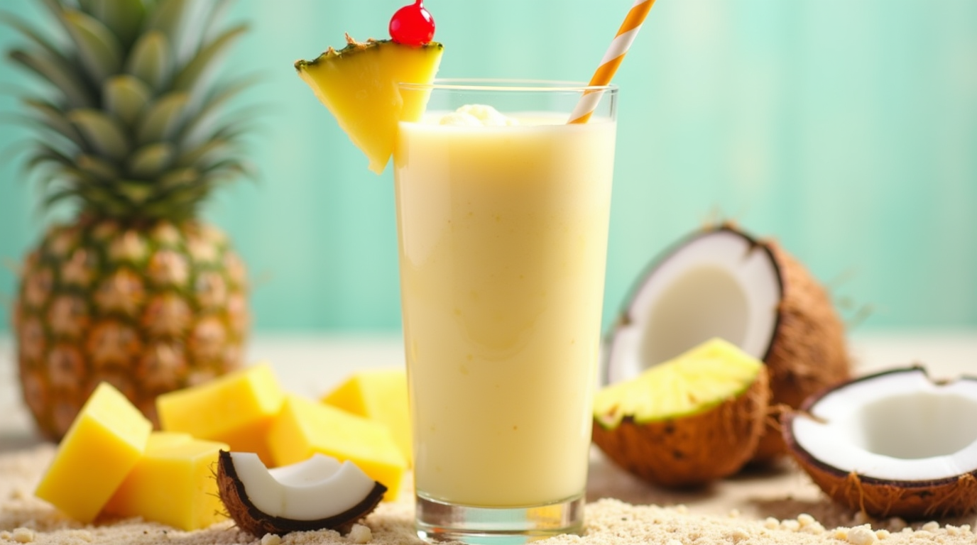 pina colada smoothie recipe