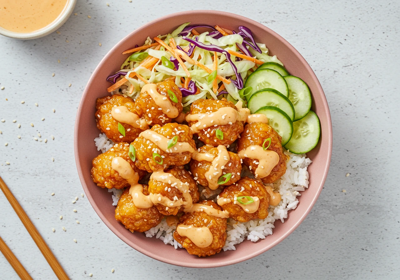 Bang Bang Chicken Bowl Recipe